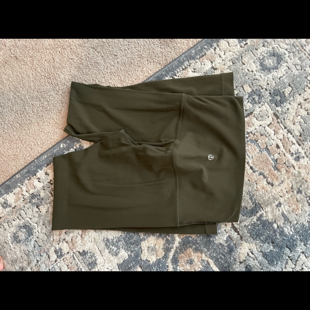 Lululemon Align Pant 25” army green